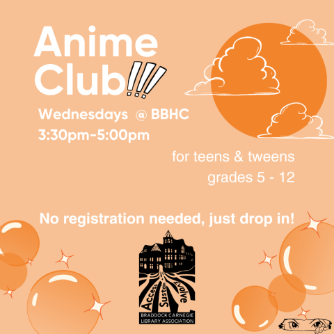 Anime Club promotional graphic