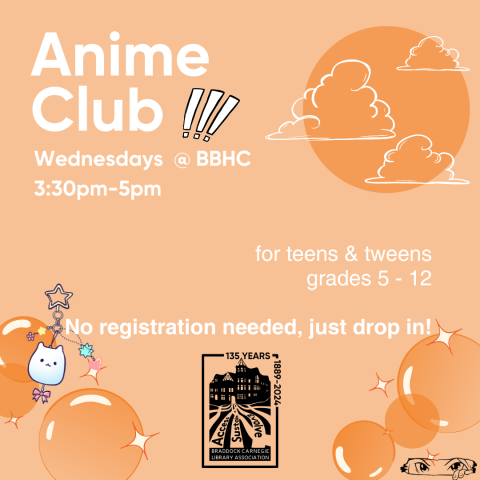 Promotional image with anime graphics