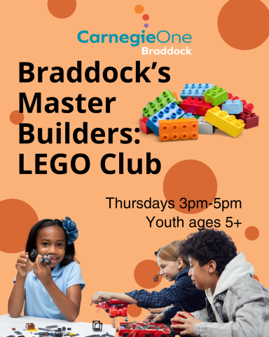 Children with legos, a pile of lego blocks